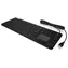 Keysonic KSK-6231 INEL čierna / Priemyselná klávesnica / Touchpad / IP68 / Podsvietenie / USB / US