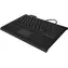 Keysonic KSK-3210ELU čierna / Mini klávesnica / Touchpad / Podsvietenie / USB / DE