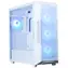 Zalman i3 Neo ARGB V2 biela / Skriňa / ATX / 4x120mm ARGB / 1x USB-C + 1x USB-A / bez zdroja / temperované sklo