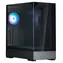 Zalman P40 Prism čierna / Počítačová skriňa / 1x 120mm ARGB / 2x USB 3.2 Gen2 / 1x USB-C / bez zdroja / priehľadná bočnica