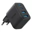 Anker Zolo čierna / Nabíjačka do siete / 50W / 2x USB-C / 2x USB-A