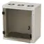 Triton RUA-15-CS6-CAX-A1 / Nástenný rozvádzač 19" / 15U / 600 mm / plechové dvere / odnímateľné bočnice