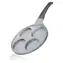 BANQUET Panvica na lievance Granite Grey 26 cm / Nepriľnavý povrch / 4 jamky
