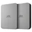 LaCie Mobile Drive Moon Silver / Prenosný disk / 4TB / USB 3.1 / USB-C / Rescue Data Recovery