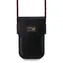 Red Bull PU Carbon čierna / Taška na telefón / slot na karty / 130×175 mm