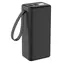 Platinet PMPB4065 čierna / Powerbanka / 40 000 mAh / 65W PD / 2x USB-C + 2x USB-A / displej / LED svietidlo