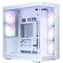 Zalman P60 biela / Skriňa / ATX / 5x 120mm ARGB fan / 2x USB-A 3.2 Gen2 + 1x USB-C / panoramatická