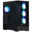 Zalman P40 Prism PLUS čierna / Skriňa / ATX / 4X 120mm ARGB / 2x USB 3.0 + 1x USB-C / panoramatická / bez zdroja