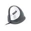 R- Go HE Break Mouse Left L čierna / strieborná / Ergonomická myš / 2400 DPI / 5 tlačidiel / 1,69 m / USB
