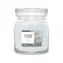 Yankee Candle Vonná sviečka Snow Kissed Pine / Signature sklo malé vianočné / Svieže a čisté / 29 hod / 110 g