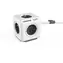 Cubenest PowerCube Extended šedá / Predlžovací prívod 230V / 1,5 m / 5 zásuviek