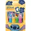 JIRI MODELS Fixy fúkacie Lilo & Stitch žltý obal / 6 fixiek / 4 papierové šablónky