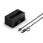 Icy Box Spade Dock 1123 čierna / Dokovacia stanica pre HDD a SSD / M.2, 2.5", 3.5" / USB-C / 10 Gbit/s