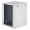 Digitus Dynamic šedá / Nástenný rozvádzač / 19" / 16U / 785x600x600 mm / uzamykateľné sklenené dvere