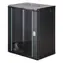 Digitus Dynamic 16HE 600x450mm čierna / Nástenný rozvádzač / 19" / Sklenené dvere / Aktívne chladenie / IP20