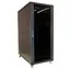 Extralink Rack skriňa 32U čierna / Stojanový rozvádzač / 600 x 800 mm / nosnosť 1500 kg / sklenené dvere