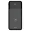 Savio BA-09 čierna / Powerbanka / 10000 mAh / bezdrôtové nabíjanie / USB-C, USB-A / PD, QC 20W