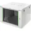 Digitus Dynamic sivá / Nástenný rozvádzač / 19" / 7U / 416x600x600 mm / sklenené dvere / IP20