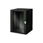 Digitus Unique DN-19 16U-6/6-SW čierna / Nástenný rozvádzač / 16U / 60x82x60 cm / nosnosť 100 kg