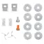 DJI Sada príslušenstva ROMO / Príslušenstvo pre robotický vysávač / DJI ROMO S, A, P / kefy, podložky, filtre