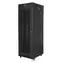 Lanberg FF01-6837-23BL čierna / Stojanový rozvádzač / 19" / 37U / 600 x 800 mm / perforované dvere / LCD displej