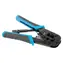 Lanberg NT-0201 čierna, modrá / Krimpovacie kliešte / RJ-45 / RJ-9 / RJ-12 / RJ-14