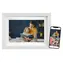 10,1" Braun DigiFrame 10W WiFi biela / Fotorámik / dotykový IPS displej / Wi-Fi / 1280x800 px / 16:10