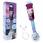 LEXIBOOK Svietiaci mikrofón Frozen / 5 melódií / audio kábel pre pripojenie hudby / od 4 rokov