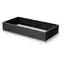 Prosperplast BASE Woody antracit / Vyvýšený záhon / 149,2 x75, 6x25 cm / plast