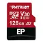 Patriot EP A2 128GB / Pamäťová karta microSDXC / UHS-I U3 / V30 / A2 / Class 10 / 90/80 MB/s