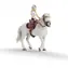 Schleich Horse Club 42713 Sada figúrok Sofia a Blossom hnedá / od 5 rokov