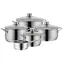WMF Diadem PLUS / Sada hrncov / 5 dielov / nerezová oceľ Cromargan 18/10 / indukcia