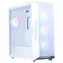 Zalman i3 Neo V2 biela / PC skriňa / ATX / 4X RGB 120mm fan / temperované sklo / USB-C