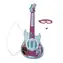 LEXIBOOK Elektronická gitara Frozen + okuliare s mikrofónom / Hudobná hračka / Svetelné efekty / 6 kláves / 2 herné režimy
