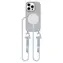 Tech-Protect MagNecklace Apple iPhone 15 Pro šedá / Kryt s pútkom na krk / MagSafe