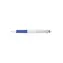 Pilot Acroball Pure White modrá / Guľôčkové pero / 0,32 mm / stláčací mechanizmus