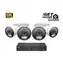 iGet HOMEGUARD HGNVK88604/8 kan. 6K rekordér NVR / 4xIP67 6K kamera / PoE / zvuk / AI detekcia / LAN / HDMI