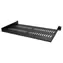 StarTech Rack polica 1U vetraná čierna / Polica / 19" / Oceľ / Nosnosť 20 kg