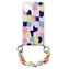 Hurtel Color Chain Case viacfarebná / Kryt pre Samsung Galaxy S20 FE 5G / gélový / s retiazkovým príveskom
