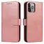 Hurtel Wallet Case ružová / Kryt / Apple iPhone 15 Pro / Stojanček / Magnetický