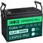 Green Cell CUBE LiFePO4 batéria 12,8V 200Ah / Batéria / 2560Wh / karavan, solárne panely, food truck