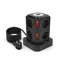 Huslog nabíjacia stanica 15W čierna / Nabíjacia stanica / 8x zásuvka 230V / 1x USB-C 3A / 3x USB-A