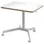 Leitz Ergo pojazdný výškovo nastaviteľný stôl biela / Stôl / 75-114 cm / nosnosť 20 kg / 80×60 cm