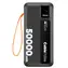 Obal:Me CablePulse 50000mAh 22,5W čierna / Powerbanka / integrované káble / USB-C / USB-A