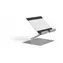 Durable Stand Rise strieborná / Stojanček na tablet / skladacia / nastaviteľná výška / do 13 "/ hliník