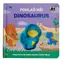 JIRI MODELS Pohlaď ma Dinosaurus / 10 strán / Mäkká hračka dinosaura na pohladenie