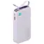 USAMS US-CD224 fialová / Powerbanka / Vstavaný kábel USB-C / 10000 mAh / PD 20W + QC3.0