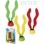 INTEX Loptičky so stužkou na potápanie / Hračky do vody / 3 ks / mäkký plast / od 6 rokov