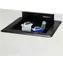 StarTech Krabička na káble čierna / Box na kabeláž / hliník, oceľ / 145 x 147 x 91 mm