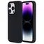 eSTUFF INFINITE RIGA iPhone 15 Pro čierna / Puzdro / Silikón / 93% recyklovaný materiál (GRS)